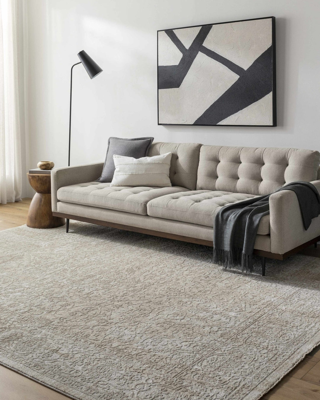 Josie Traditional Style Beige Rug - The Rug Decor