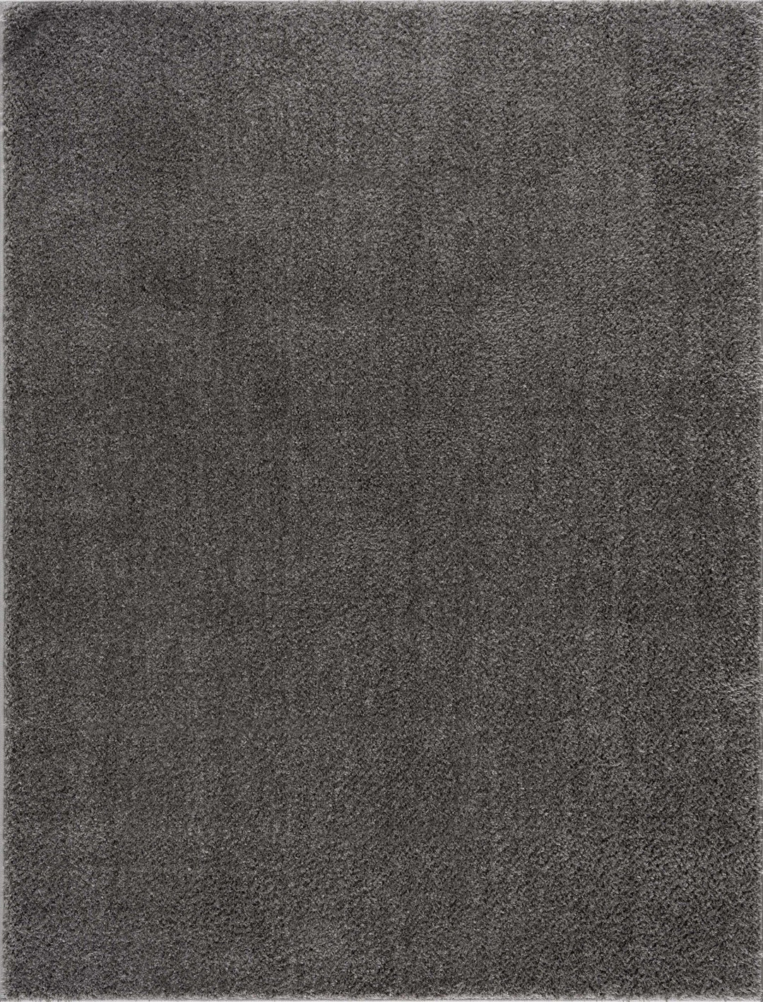 Judy Modern Solid Charcoal Polyester Rug - The Rug Decor