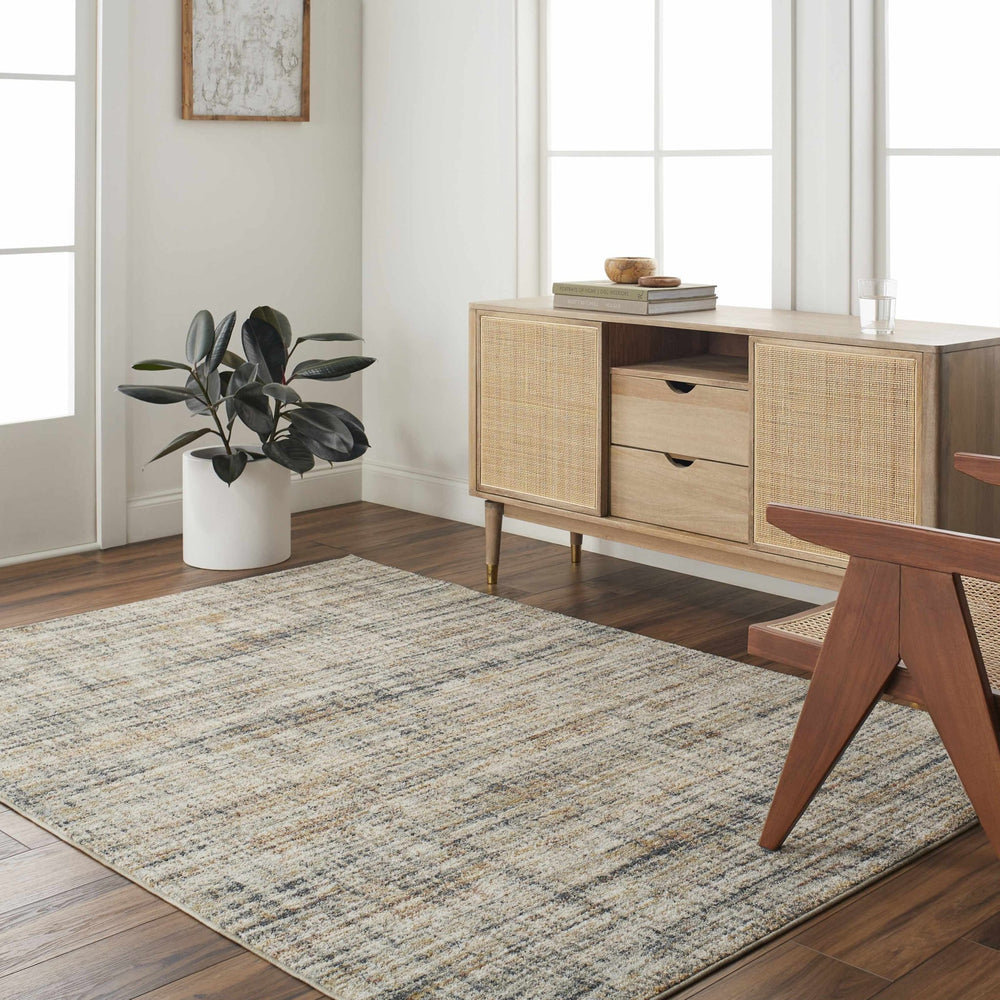 Jules Modern Abstract Design Beige And Gray Rug - The Rug Decor