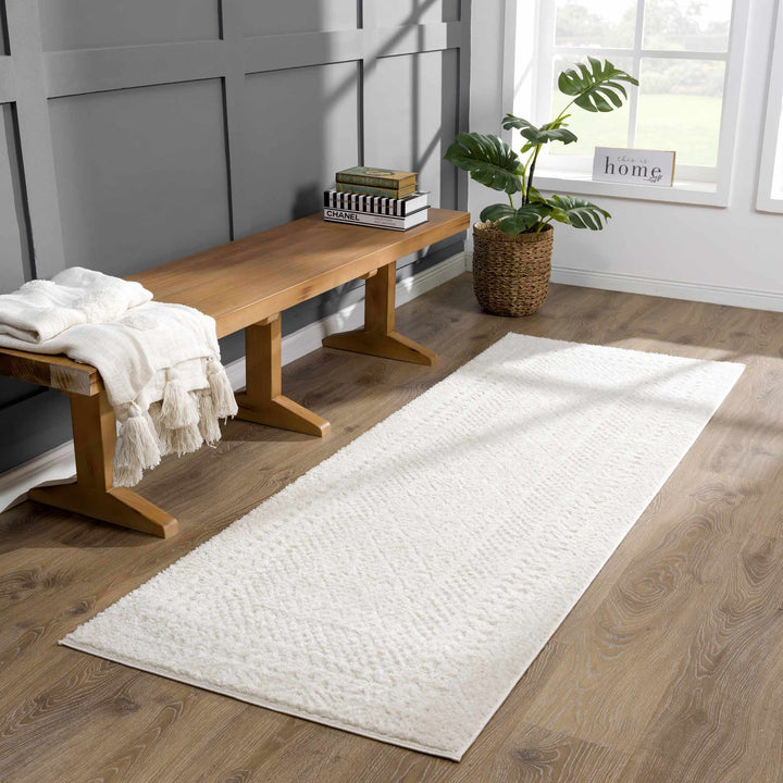 Julio Ivory Contemporary Geometrical Design Rug - The Rug Decor
