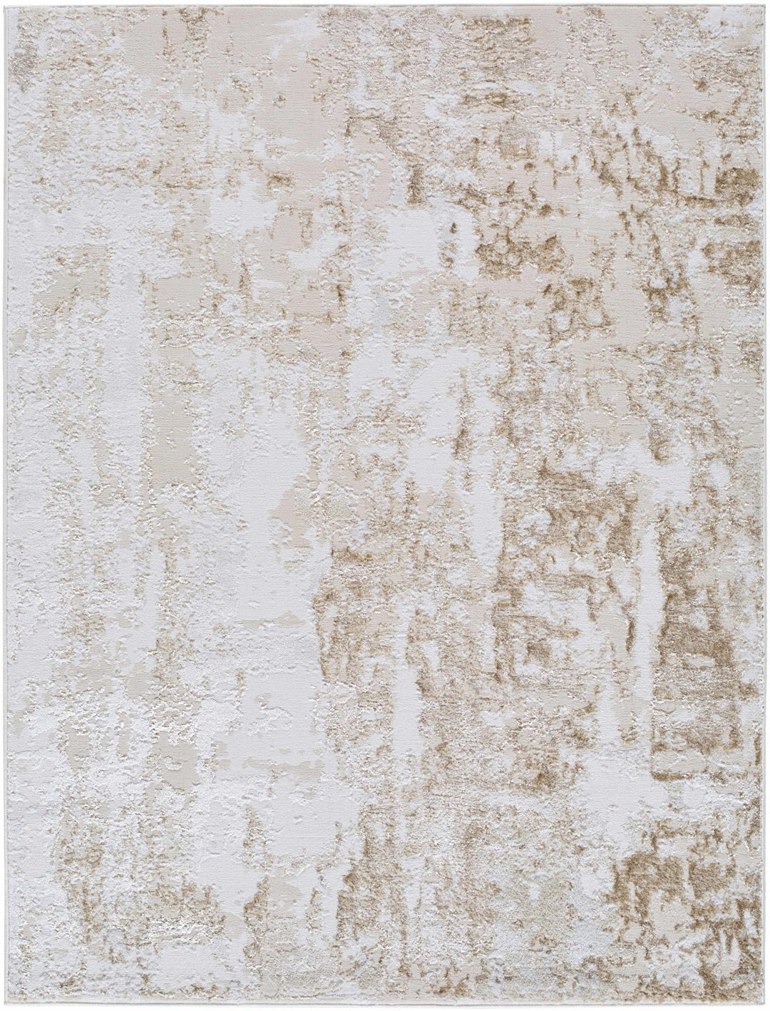 Junko Contemporary Abstract Beige And Ivory Rug - The Rug Decor