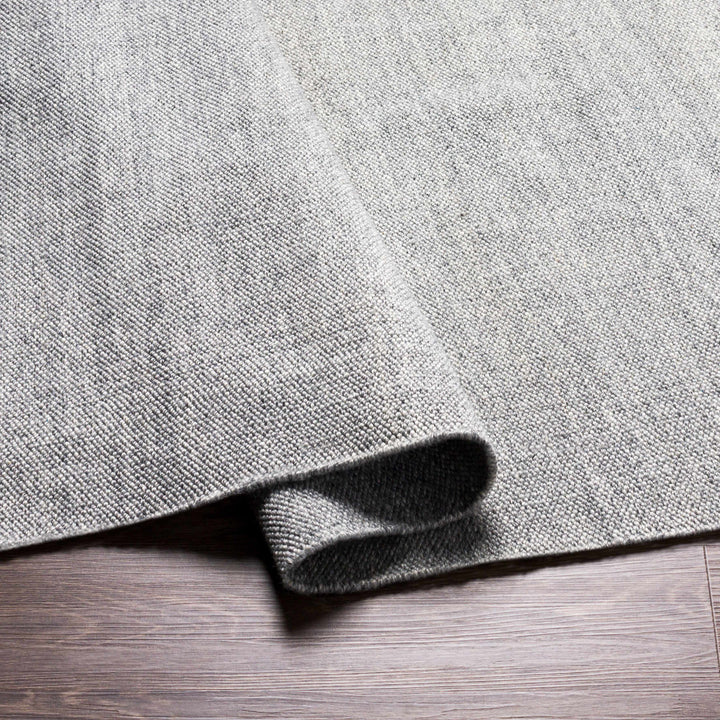 Junortoun Gray Modern Solid Design Hand Woven Area Rug