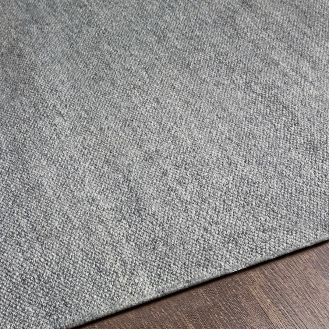 Junortoun Gray Modern Solid Design Hand Woven Area Rug