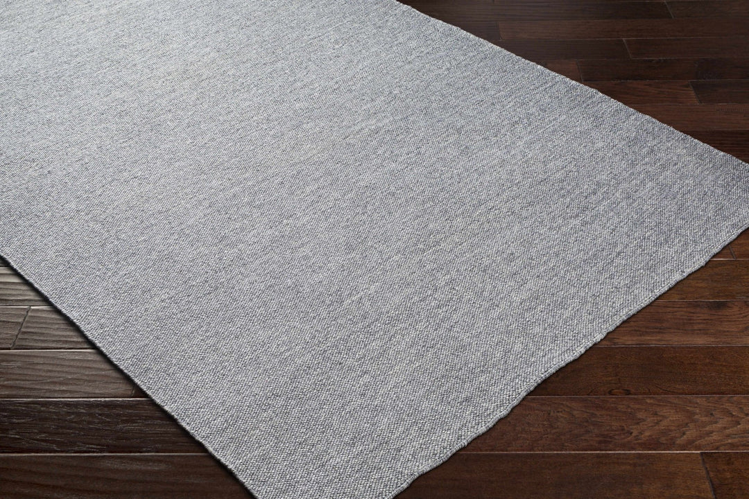 Junortoun Gray Modern Solid Design Hand Woven Area Rug - The Rug Decor