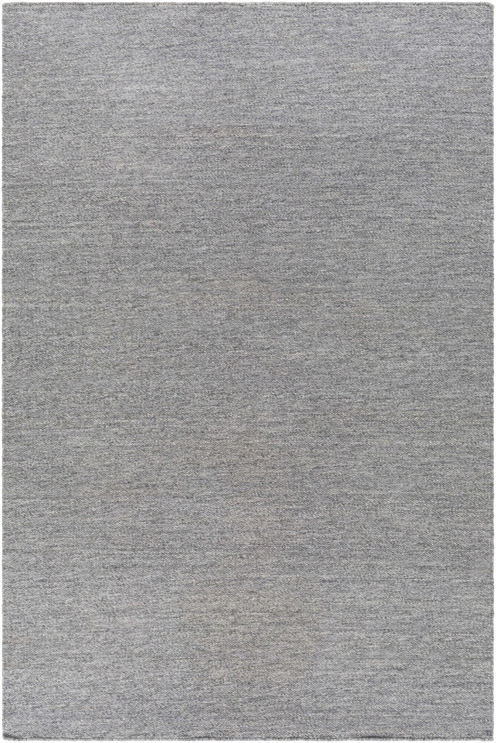 Junortoun Gray Modern Solid Design Hand Woven Area Rug - The Rug Decor
