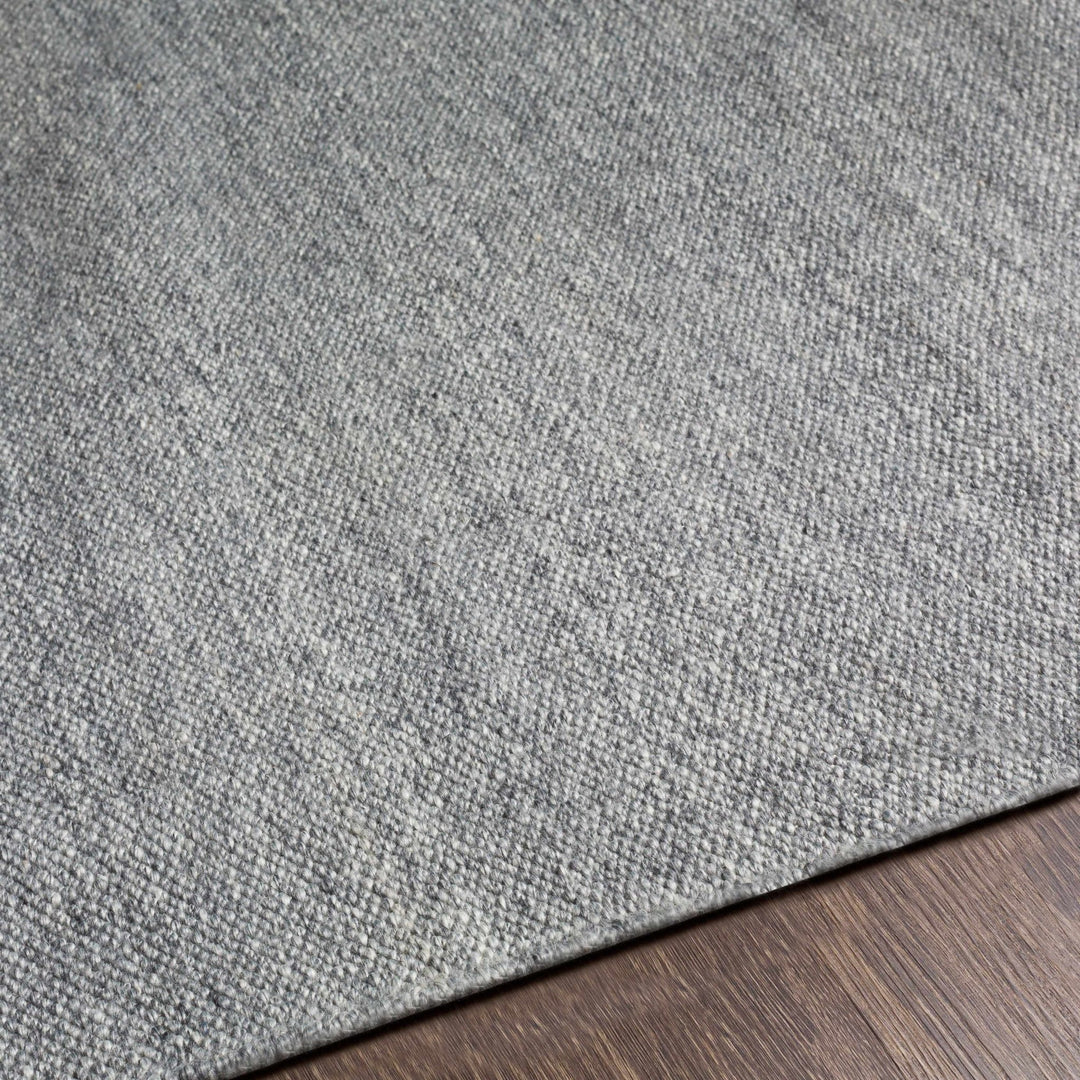 Junortoun Gray Modern Solid Design Hand Woven Area Rug - The Rug Decor