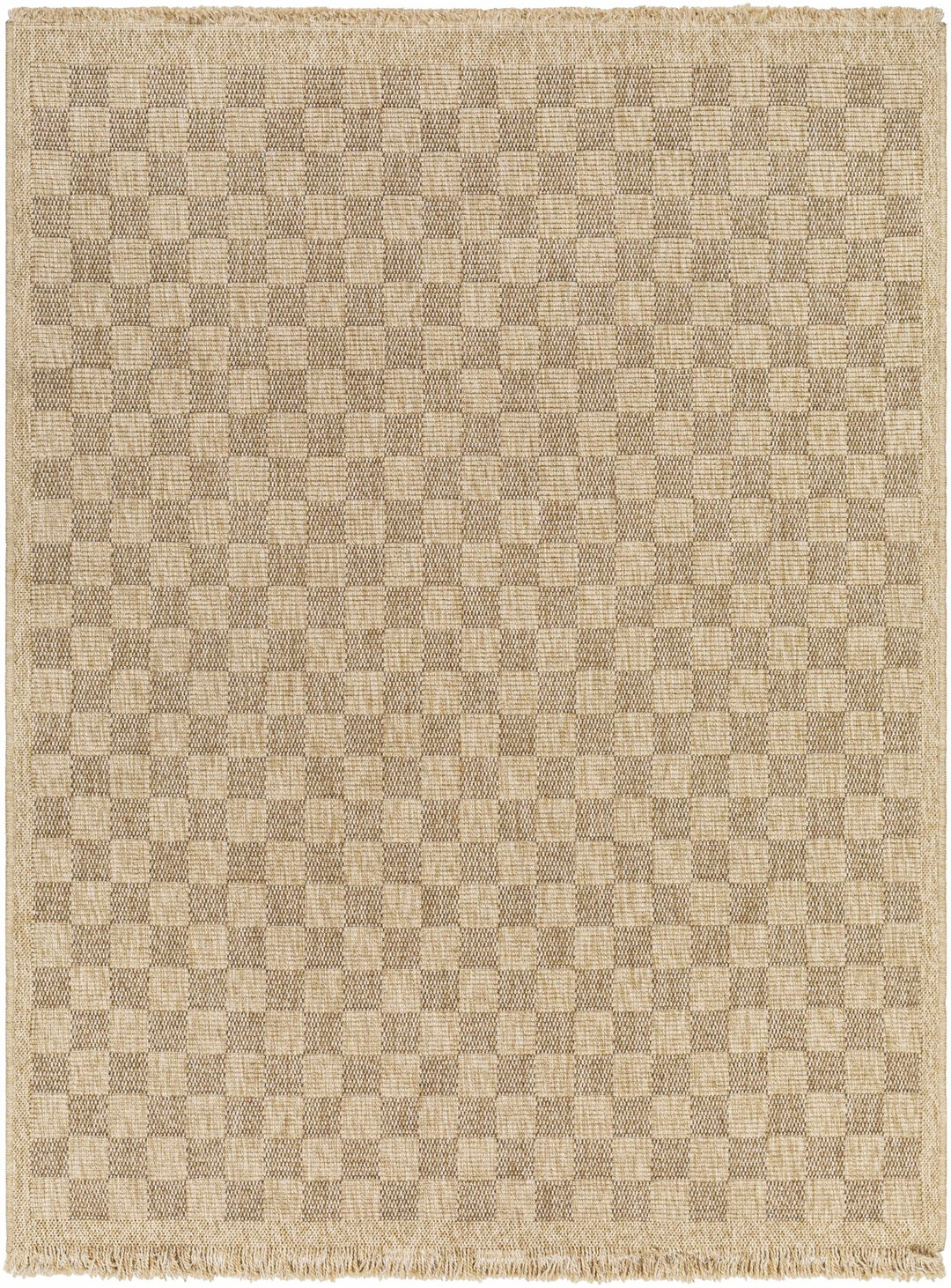Jurek Beige Contemporary Style Outdoor Area Rug - The Rug Decor