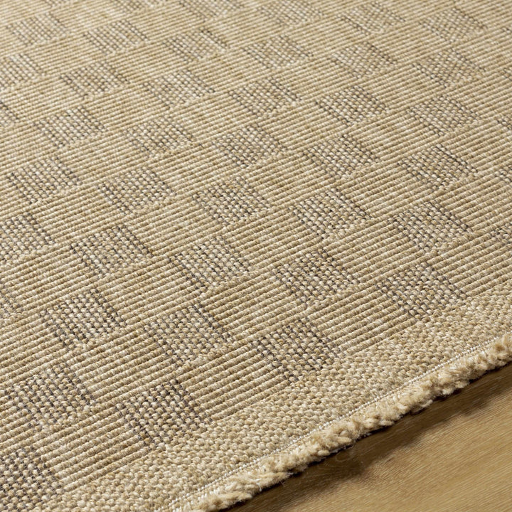 Jurek Beige Contemporary Style Outdoor Area Rug - The Rug Decor