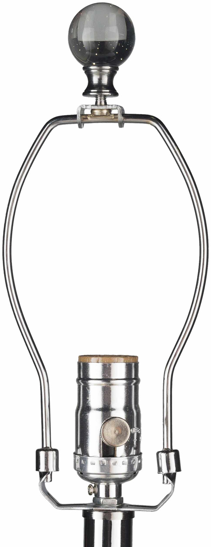 Kalilangan Gray Ceramic Table Lamp – Traditional Accent Lighting with Faux Silk Shade