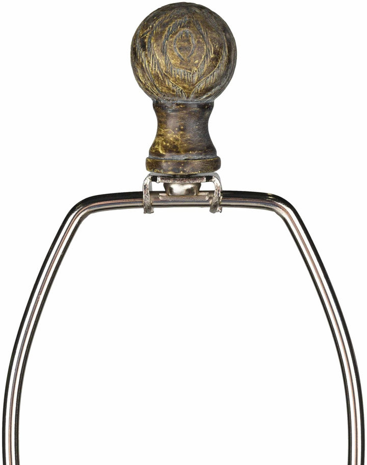 Kabankalan Seagrass Resin Table Lamp - The Rug Decor