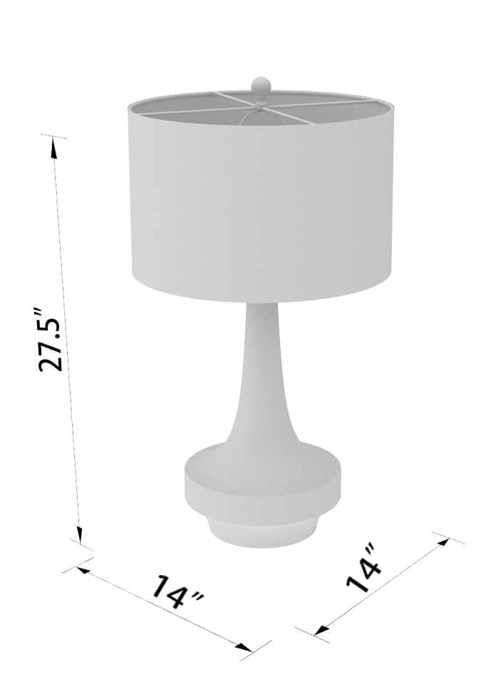 Kabankalan Seagrass Resin Table Lamp - The Rug Decor