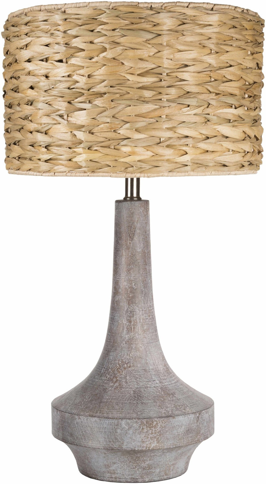 Kabankalan Seagrass Resin Table Lamp - The Rug Decor