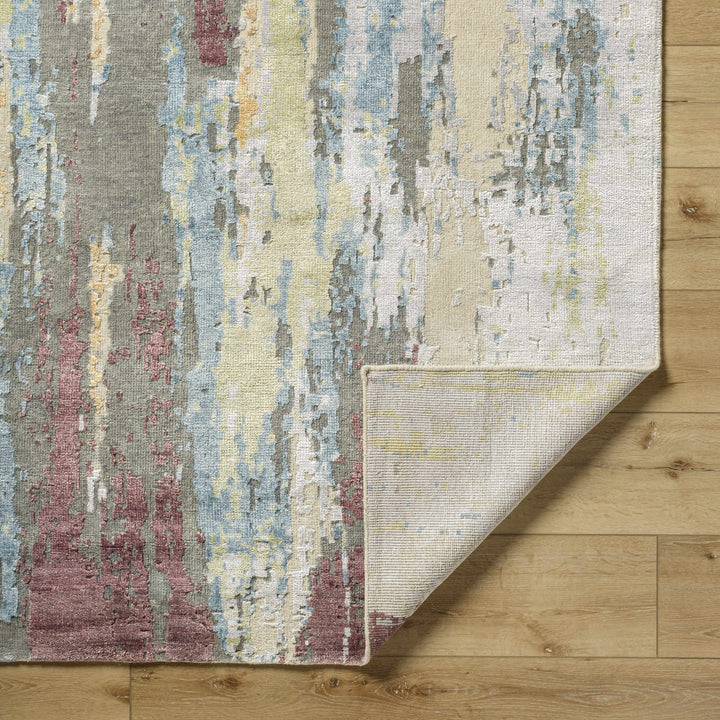 Kabugao Multicolor Modern Abstract Design Hand Knotted Area Rug - The Rug Decor