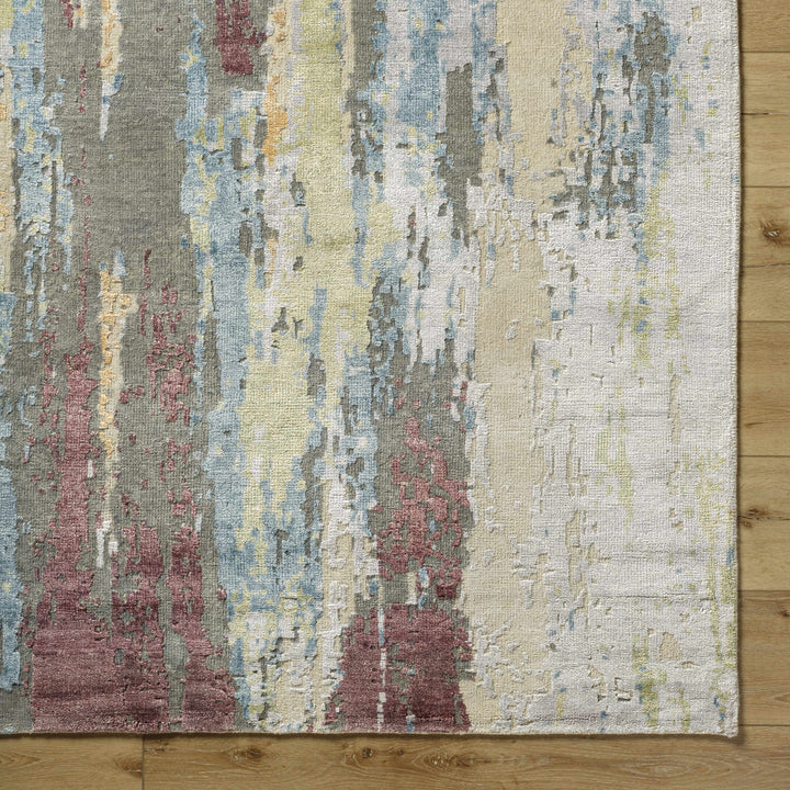 Kabugao Multicolor Modern Abstract Design Hand Knotted Area Rug - The Rug Decor