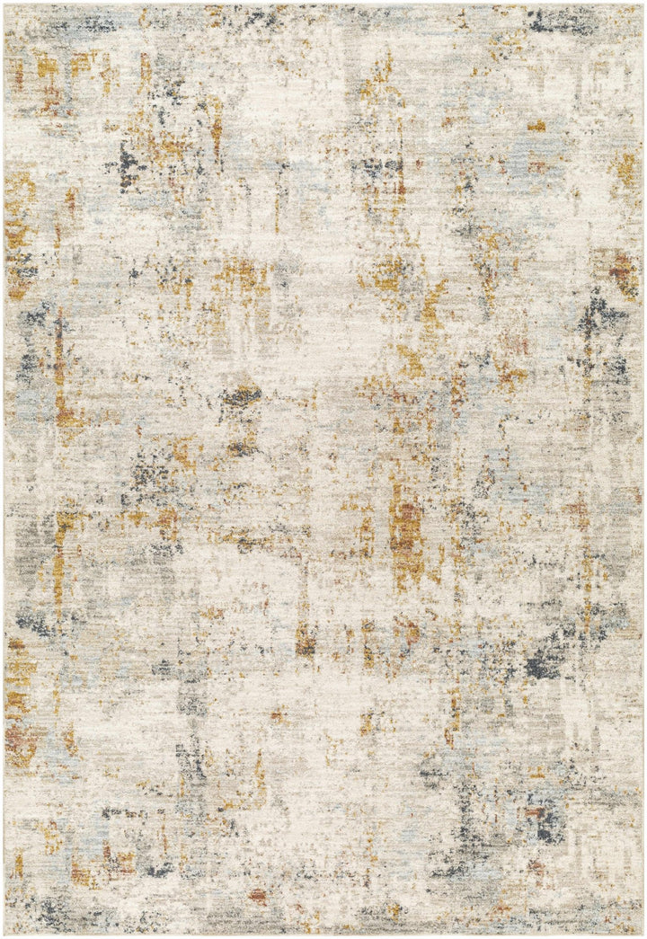 Kacia Contemporary Abstract Design Beige Area Rug - The Rug Decor