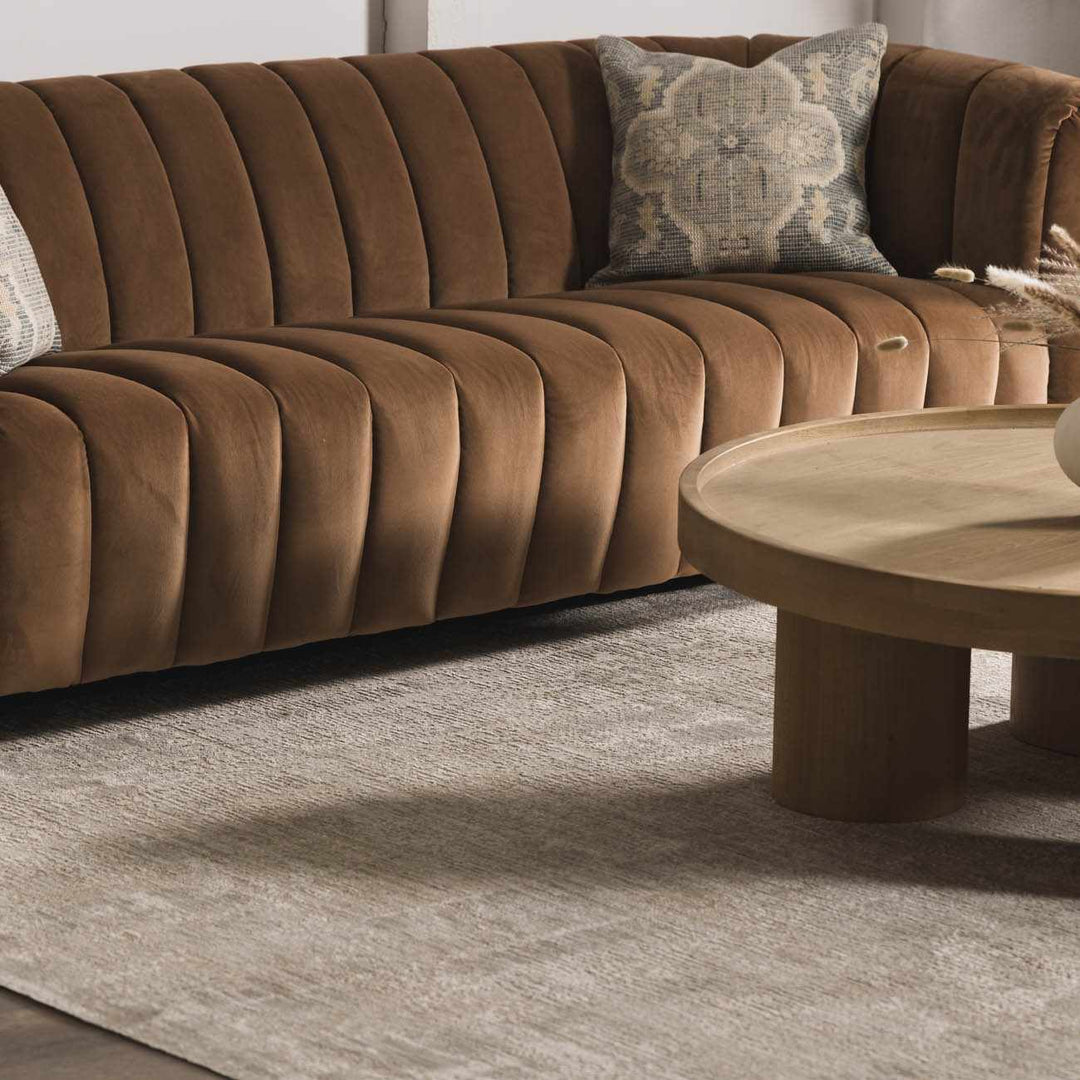 Kahua Gray Modern Abstract Design Area Rug - The Rug Decor