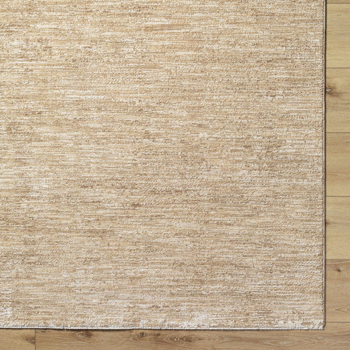 Kahua Tan Modern Solid Design Area Rug - The Rug Decor