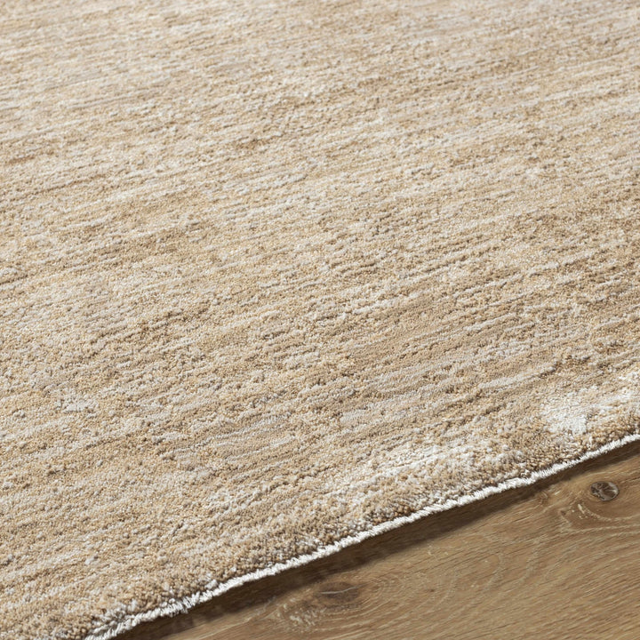 Kahua Tan Modern Solid Design Area Rug - The Rug Decor
