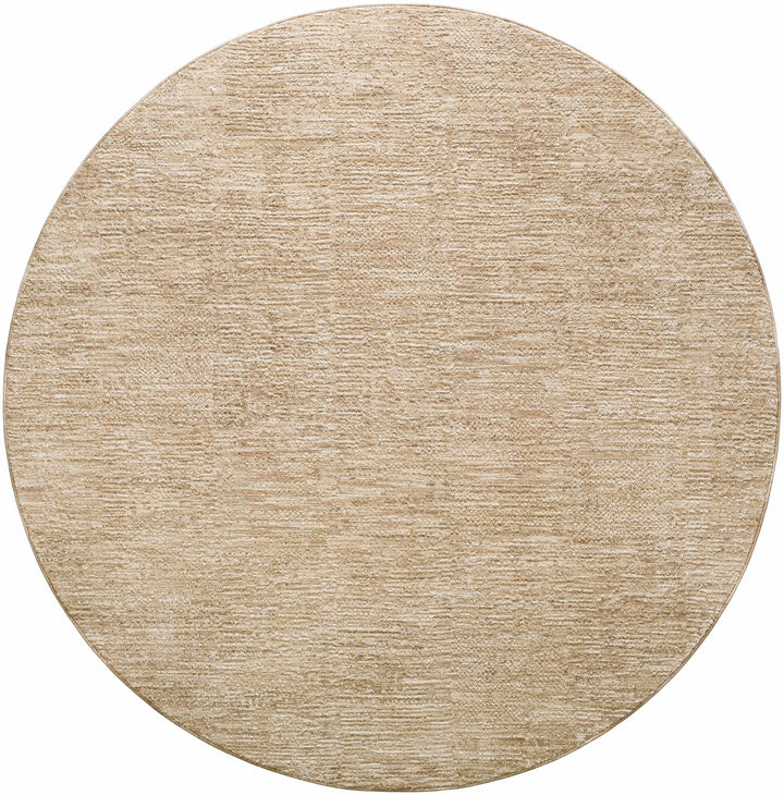 Kahua Tan Modern Solid Design Area Rug - The Rug Decor