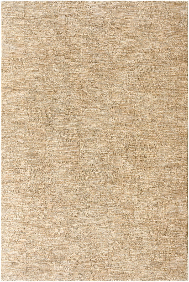 Kahua Tan Modern Solid Design Area Rug - The Rug Decor