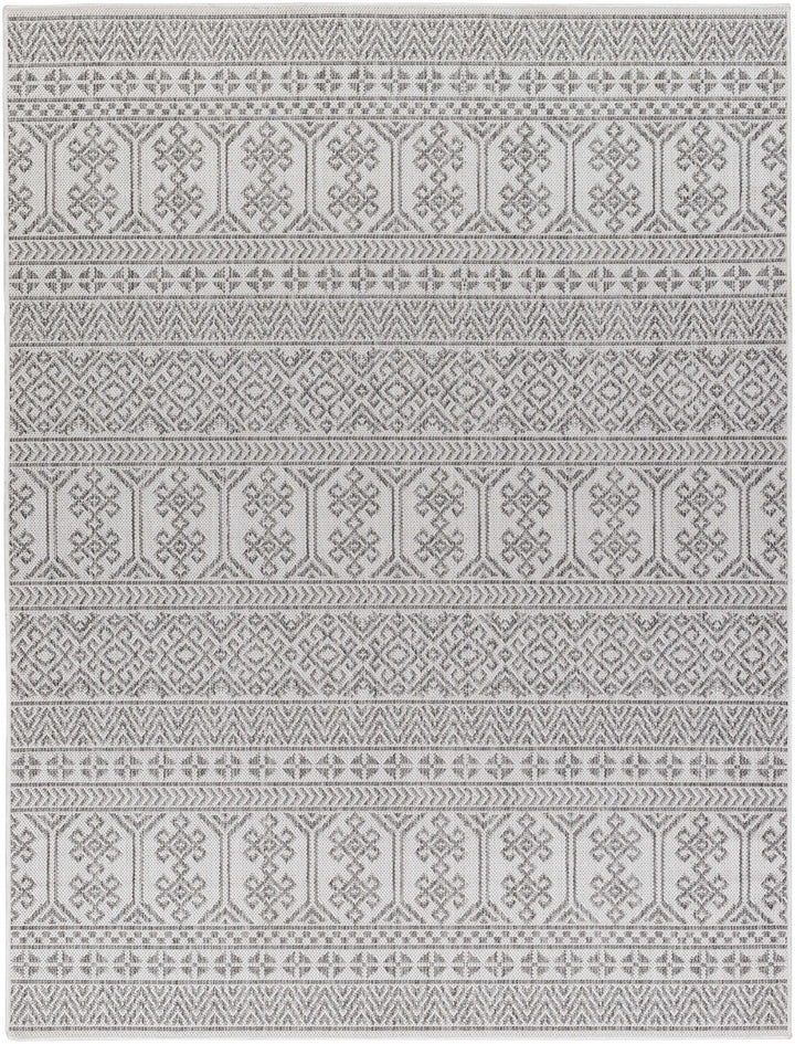 Kalb Traditional Gray And Ivory Area Rug - The Rug Decor