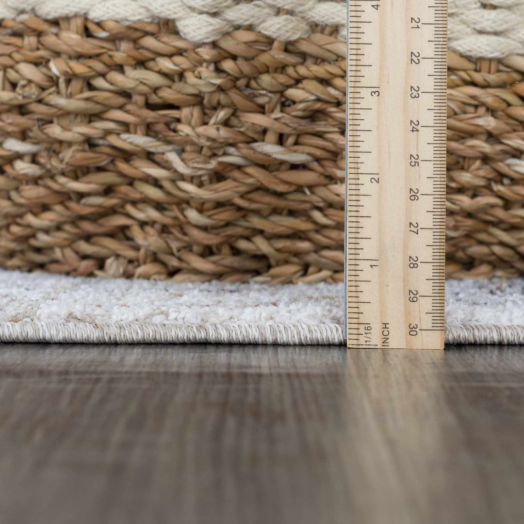 Kamau Brown And Gray Traditional Style Area Rug - The Rug Decor