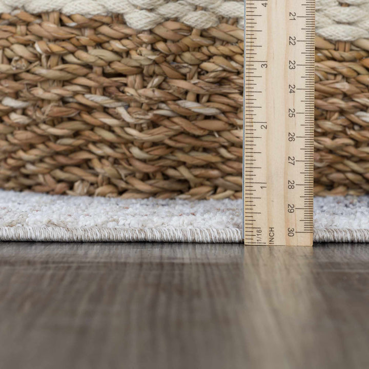 Kamau Brown And Gray Traditional Style Area Rug - The Rug Decor