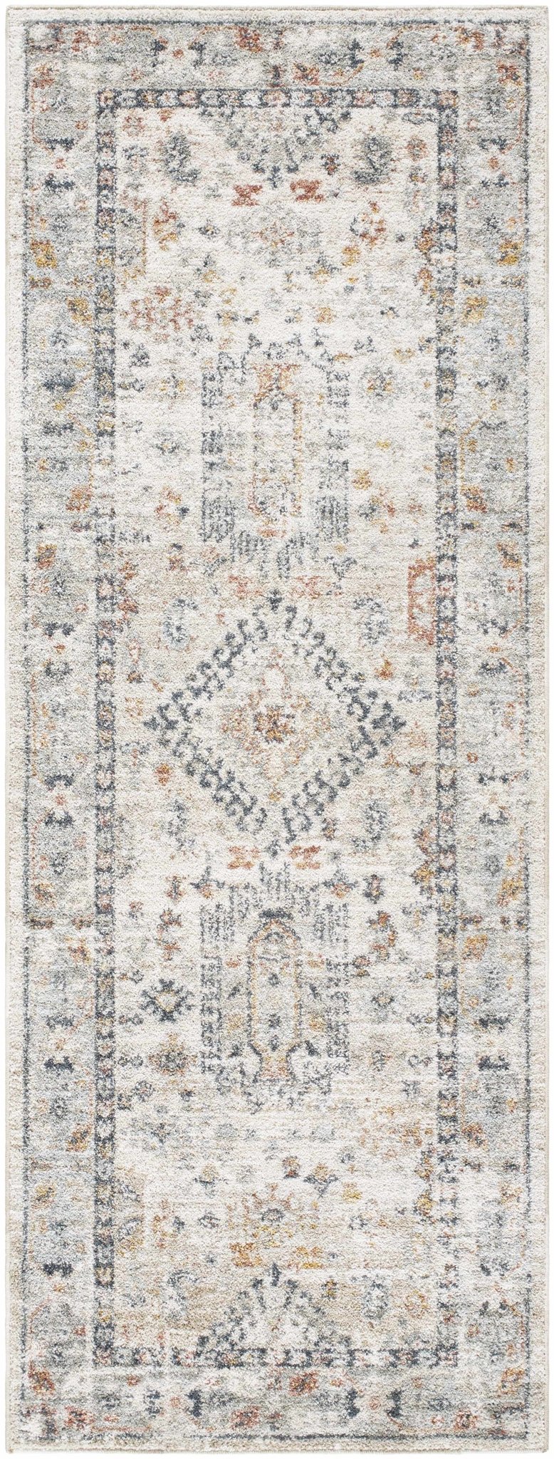 Kamau Brown And Gray Traditional Style Area Rug - The Rug Decor