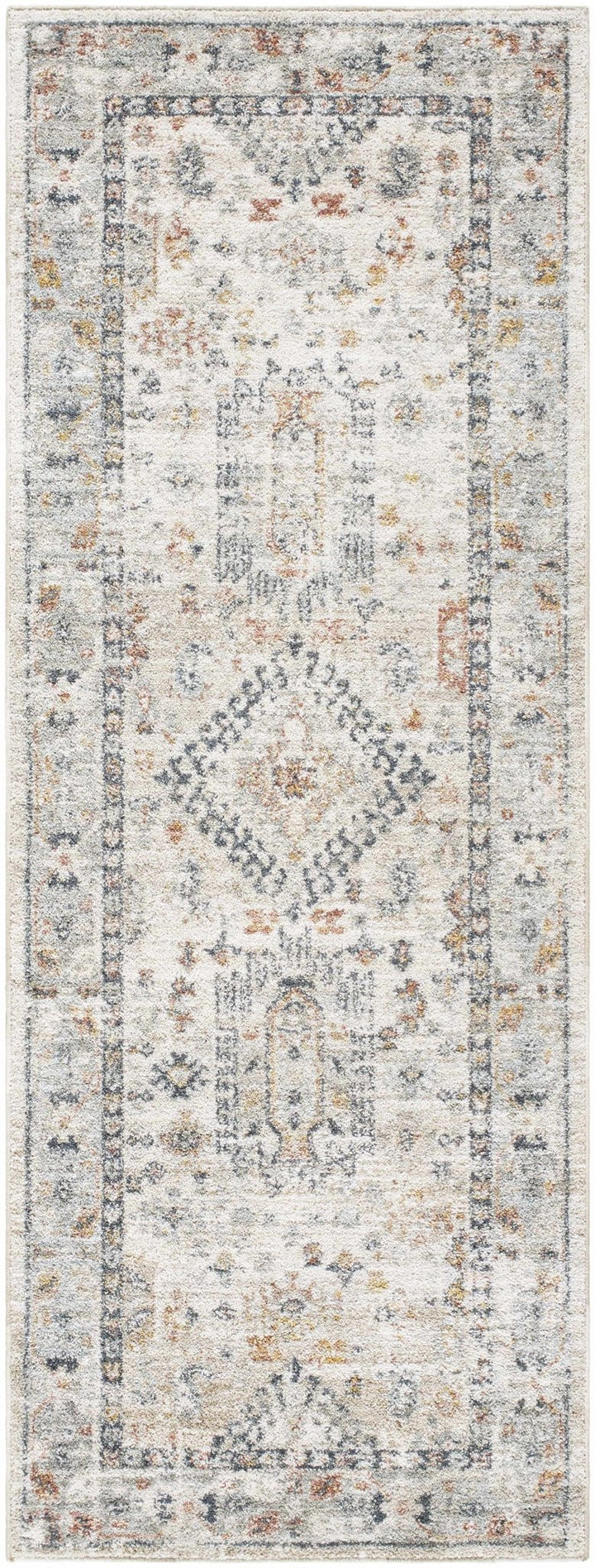 Kamau Brown And Gray Traditional Style Area Rug - The Rug Decor