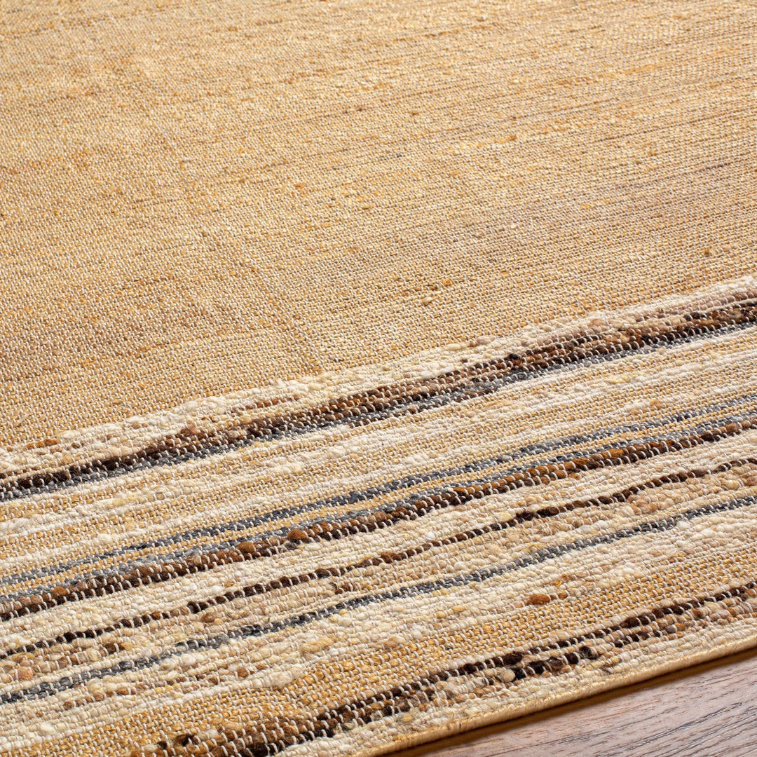 Kame Modern Style Beige Hand Woven Wool Area Rug - The Rug Decor