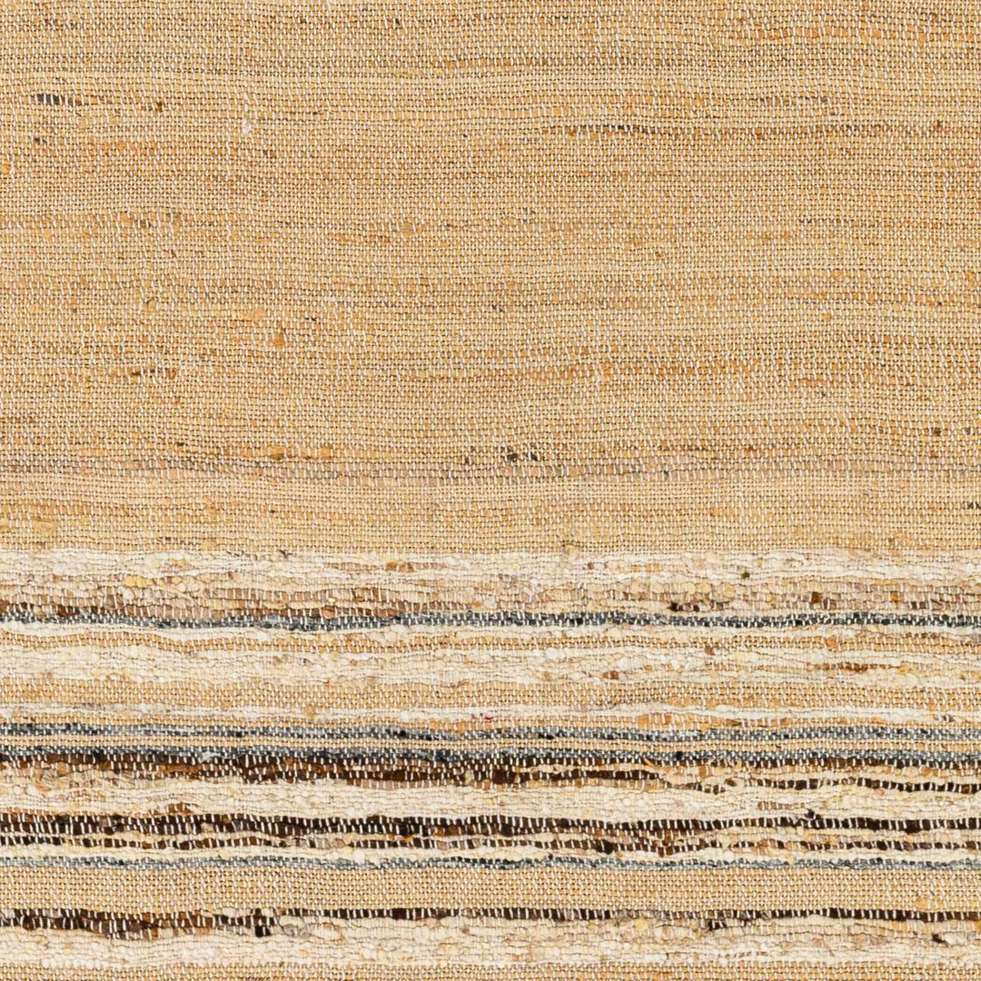 Kame Modern Style Beige Hand Woven Wool Area Rug - The Rug Decor