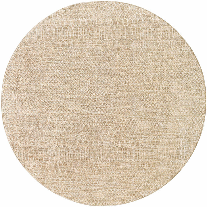 Kamin Contemporary Style Tan Area Rug - The Rug Decor