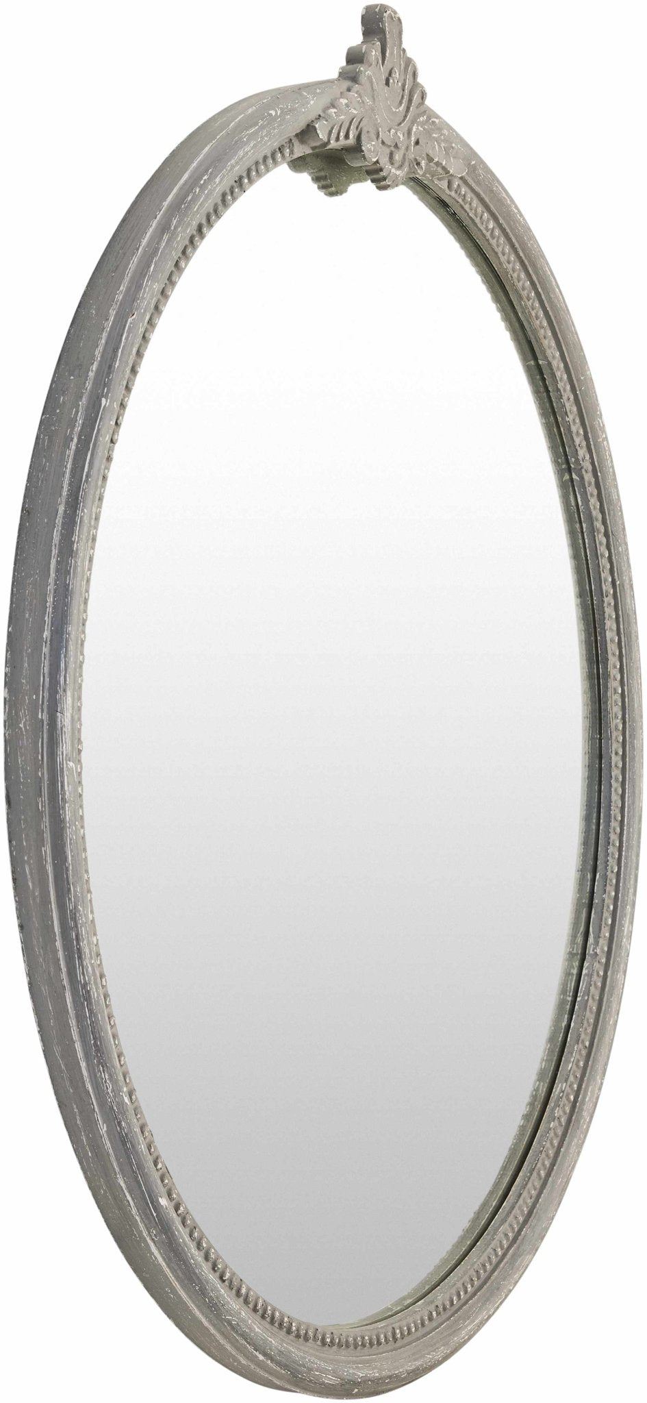 Kandersteg Gray Arched Accent Mirror - The Rug Decor
