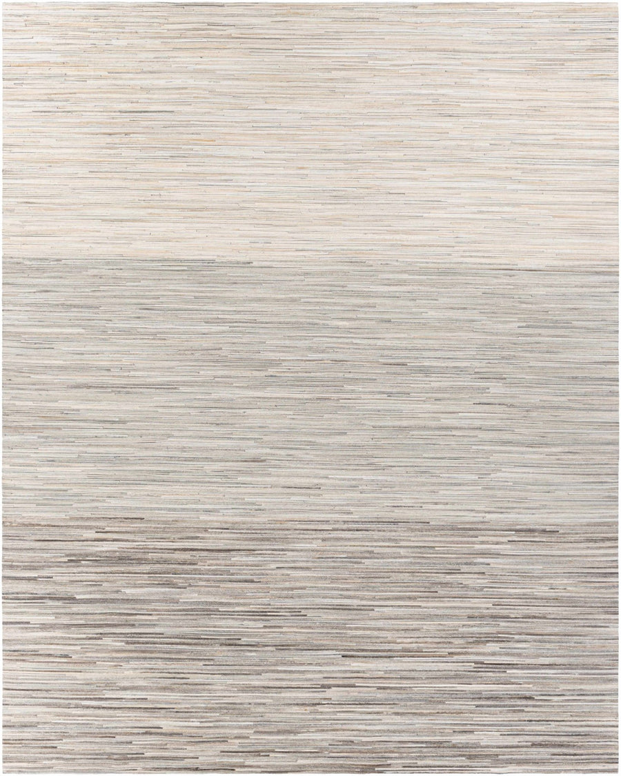 Karabar Contemporary Style Gray And Beige Premium Area Rug - The Rug Decor