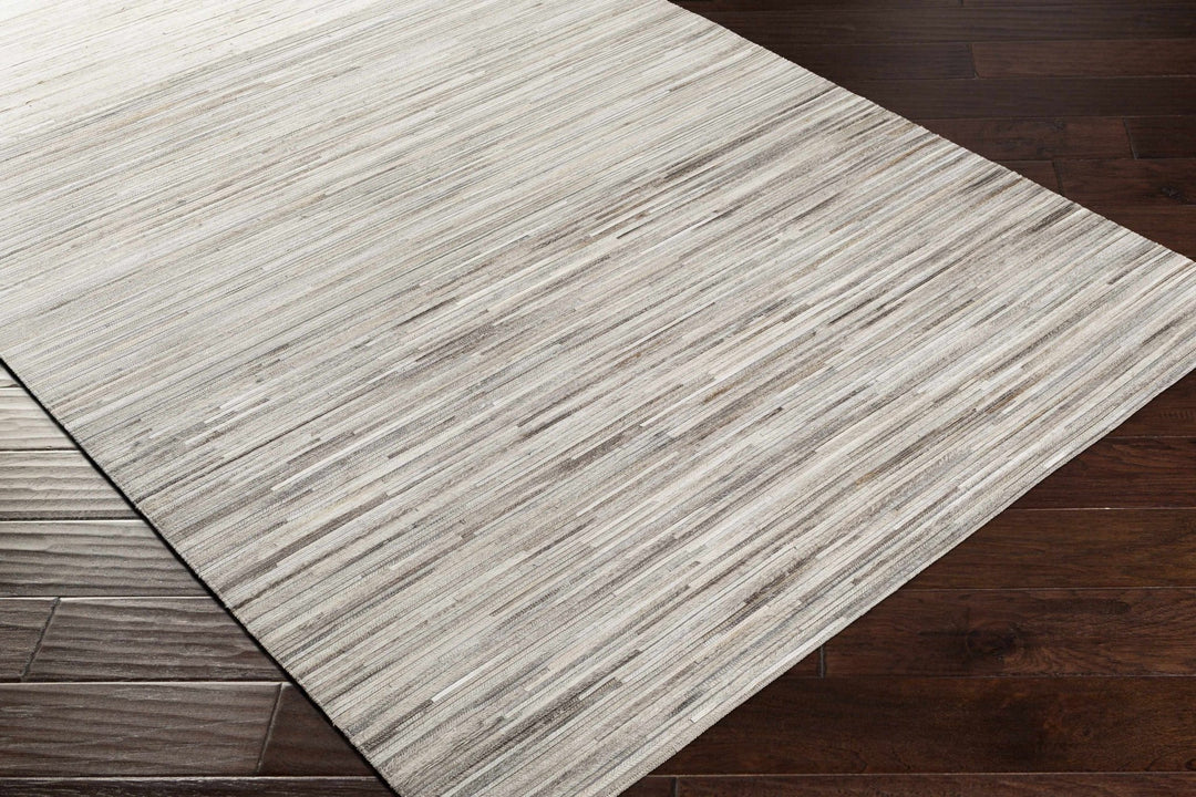 Karabar Contemporary Style Gray And Beige Premium Area Rug - The Rug Decor
