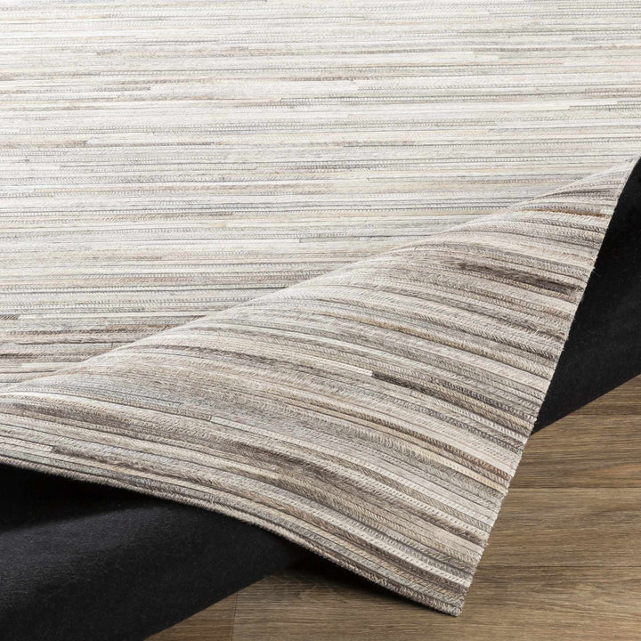 Karabar Contemporary Style Gray And Beige Premium Area Rug - The Rug Decor