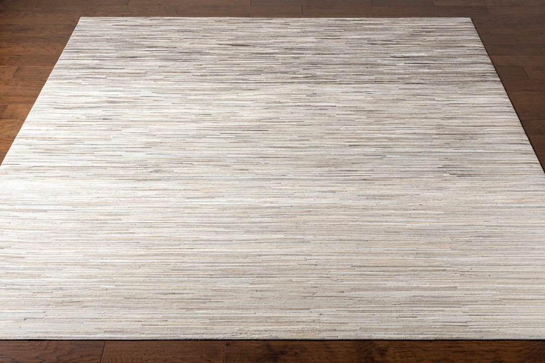 Karabar Contemporary Style Gray And Beige Premium Area Rug - The Rug Decor