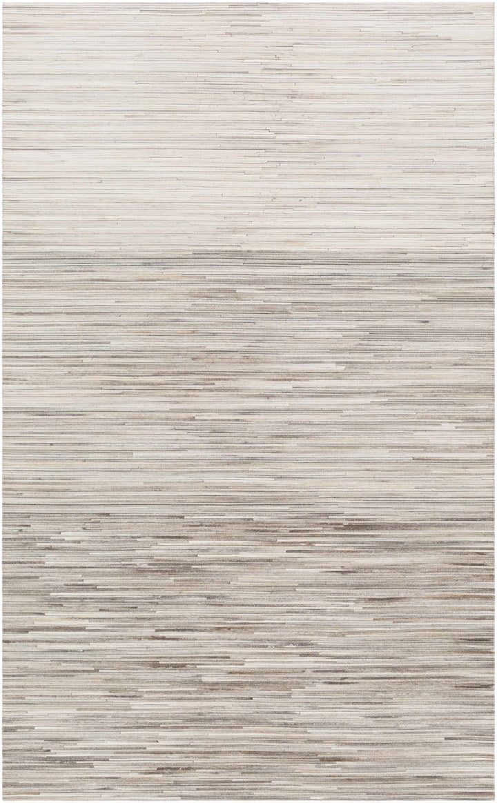 Karabar Contemporary Style Gray And Beige Premium Area Rug - The Rug Decor