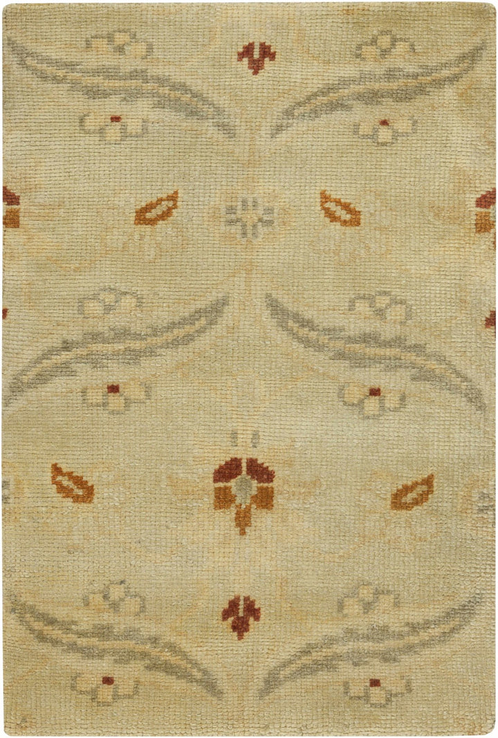 Kaska Traditional Olive And Camel Area Rug - The Rug Decor
