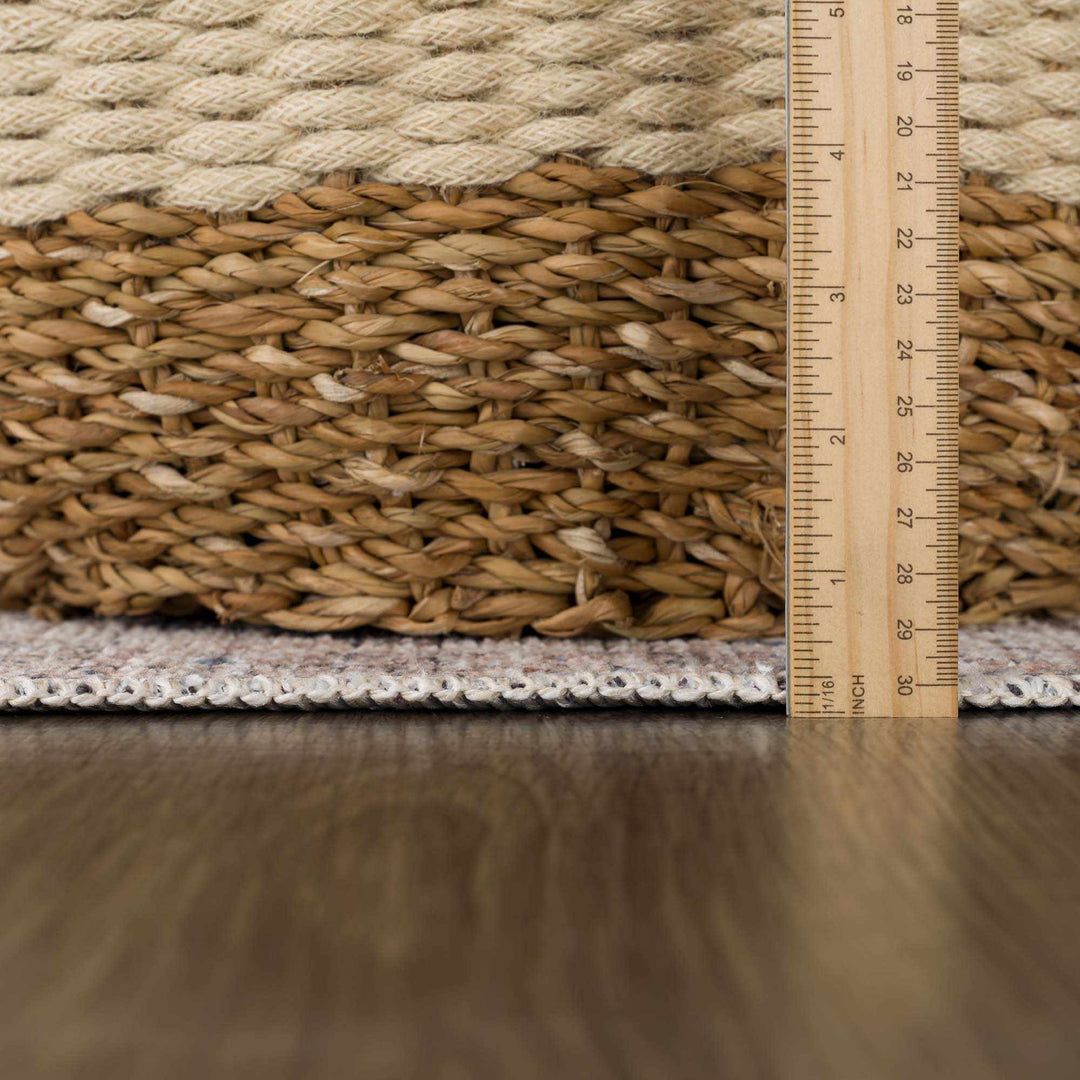 Kayin Traditional Style Gray And Beige Washable Rug - The Rug Decor