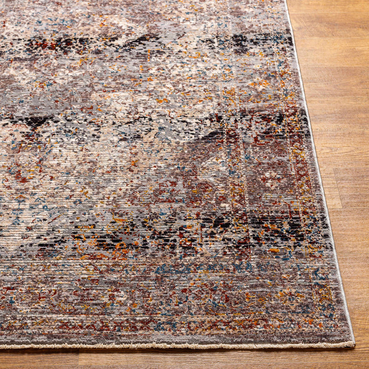 Kaynakkaya Traditional Style Brown And Black Area Rug