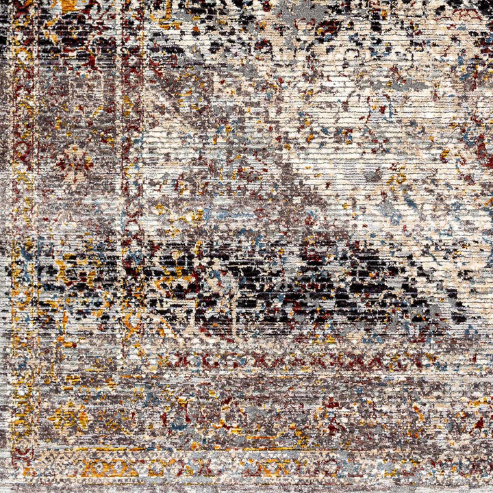 Kaynakkaya Traditional Style Brown And Black Area Rug