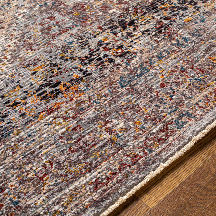 Kaynakkaya Traditional Style Brown And Black Area Rug