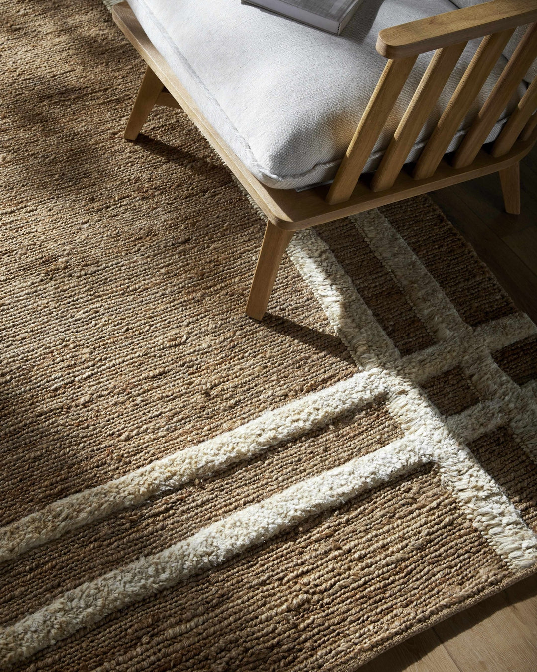 Kazu Contemporary Geometrical Camel Rug - The Rug Decor