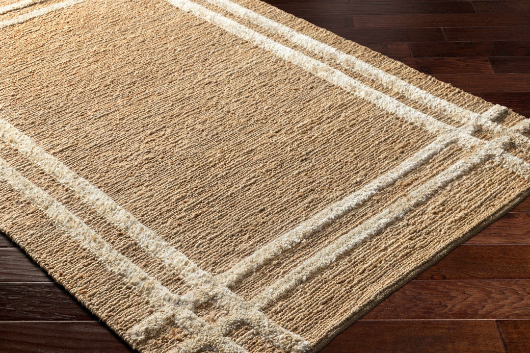 Kazu Contemporary Geometrical Camel Rug - The Rug Decor