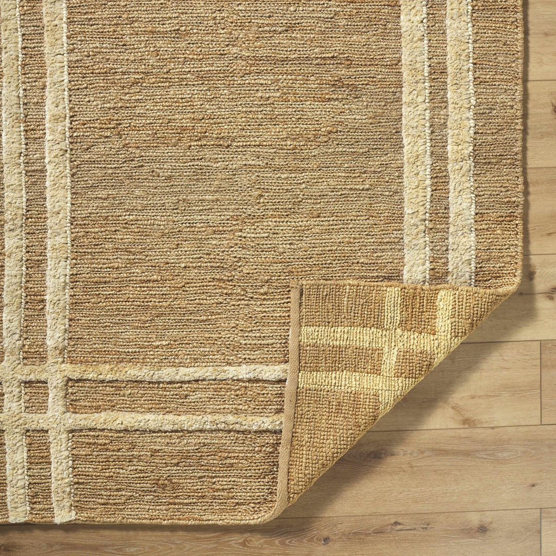 Kazu Contemporary Geometrical Camel Rug - The Rug Decor