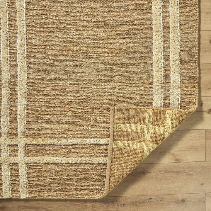 Kazu Contemporary Geometrical Camel Rug - The Rug Decor