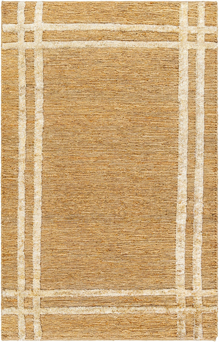 Kazu Contemporary Geometrical Camel Rug - The Rug Decor