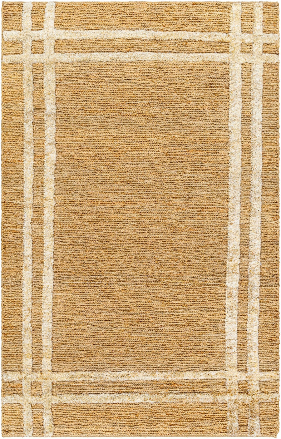 Kazu Contemporary Geometrical Camel Rug - The Rug Decor