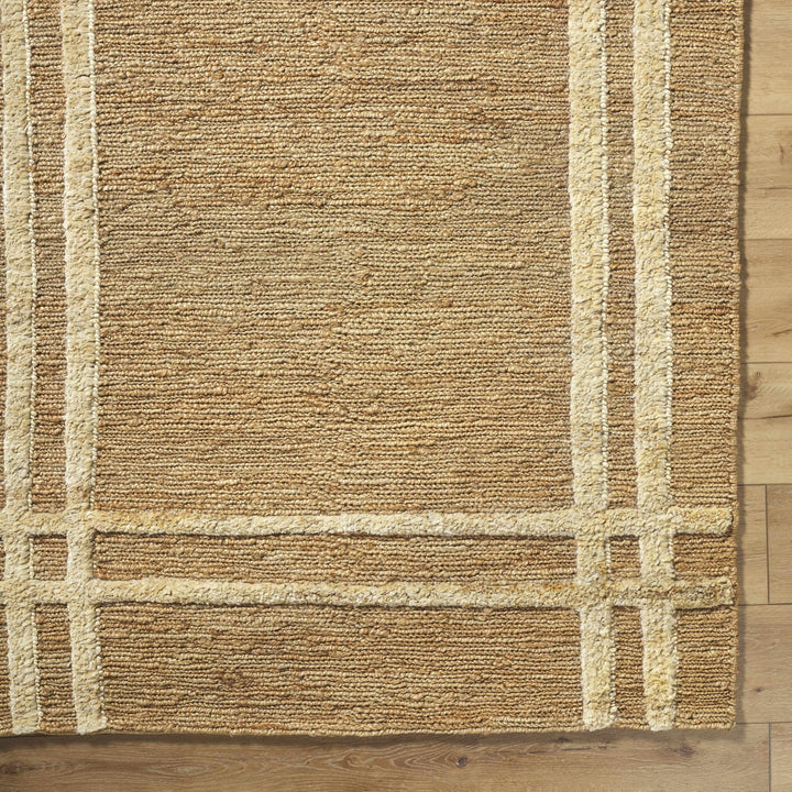 Kazu Contemporary Geometrical Camel Rug - The Rug Decor